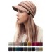 ScarvesMe Exclusive CC Brim Visor Knitted Beanie Hat  eb-17561838
